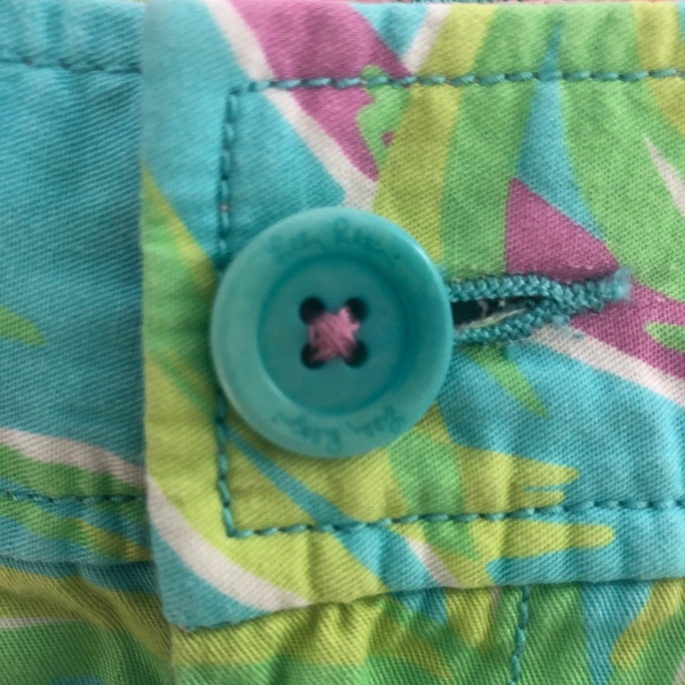 Lilly Pulitzer Palm Tree Resort Fit Bermuda Shorts - Picture 3 of 8